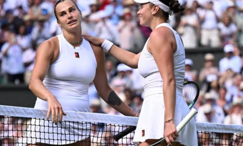 Sabalenka Anisimova Wimbledon